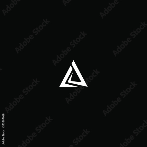 a letter vector logo abstract