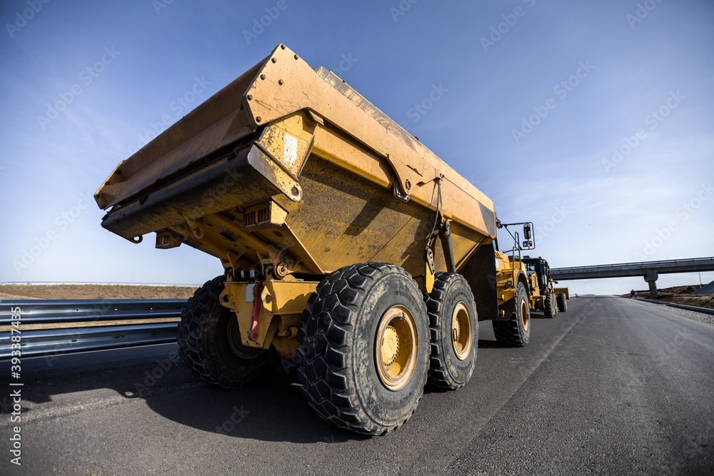 Excavator. Excavator.
