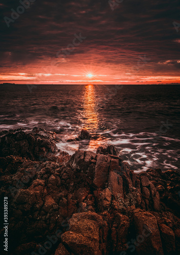 Sunrise over the Bay of Agay - Lever de soleil sur la baie d'Agay, Var, Cote d'Azur, France