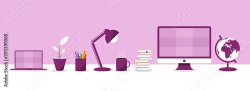 tavolo, scrivania, lavoro, lavorare, 