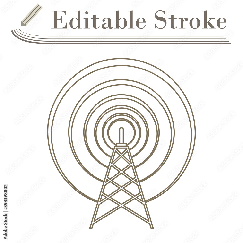Radio Antenna Icon Radio Antenna Icon