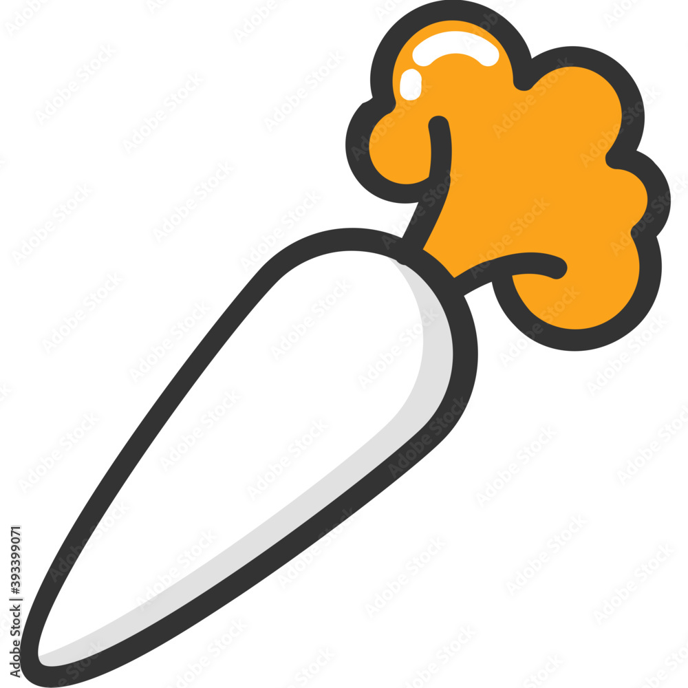 Carrot Vector Icon
Carrot Vector Icon