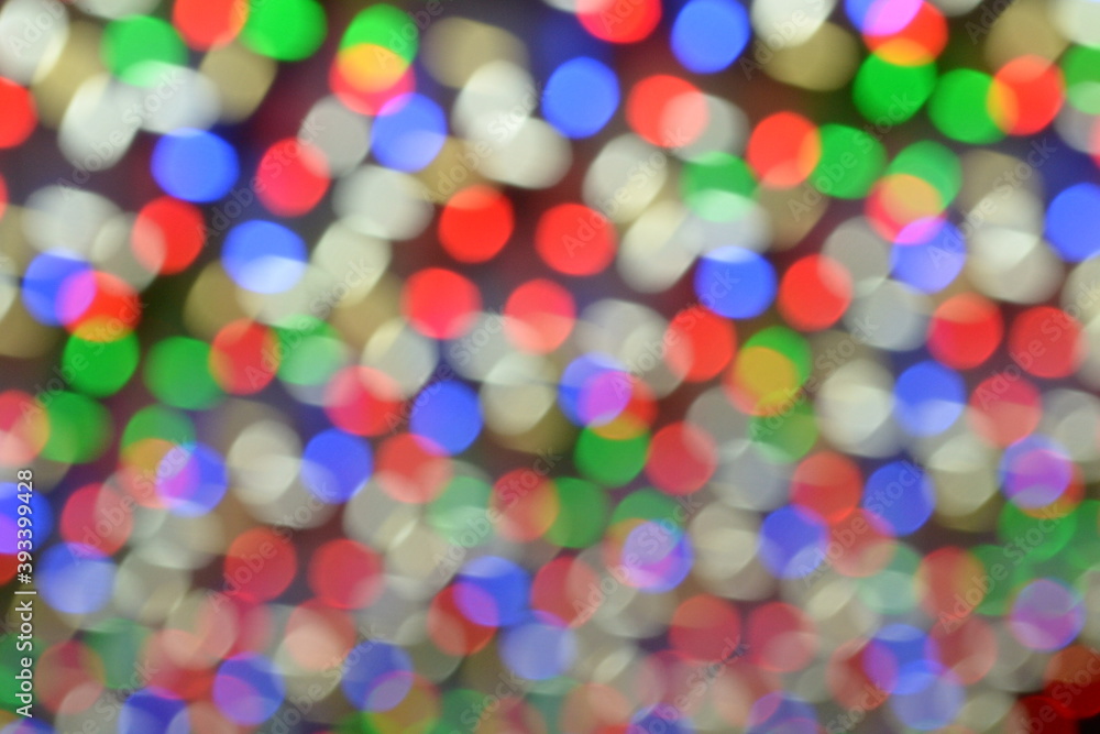 light bokeh blur colorful