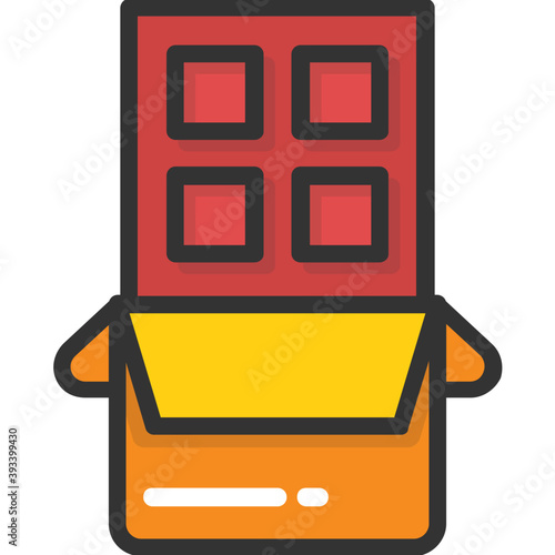 
Chocolate Vector Icon
