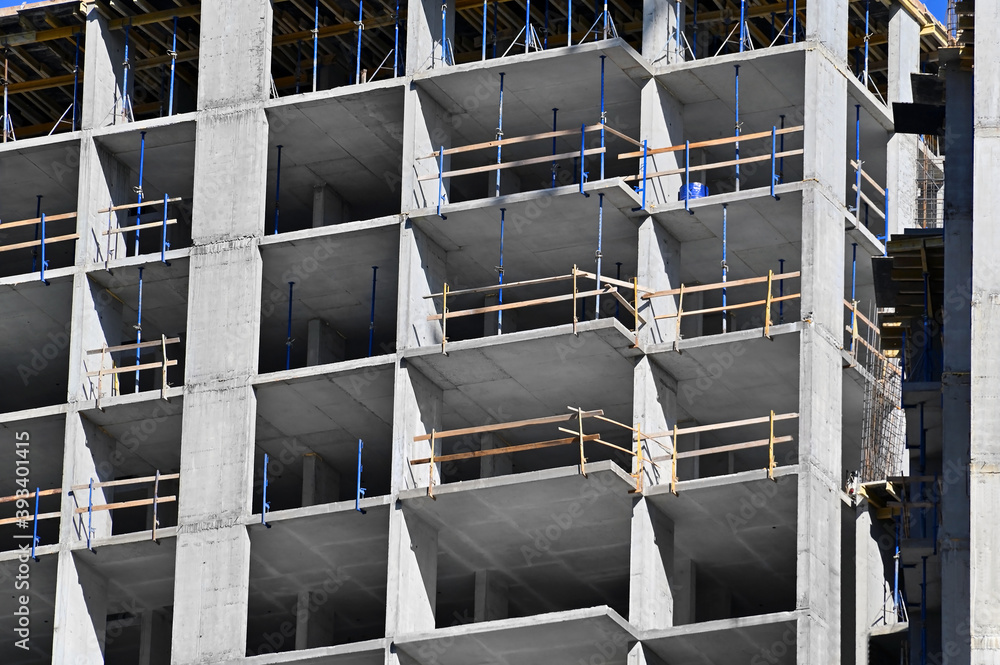 Fototapeta premium Construction site work