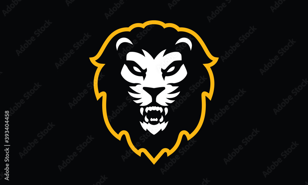 Lion sports vector mascot logo Lion sports vector mascot logo