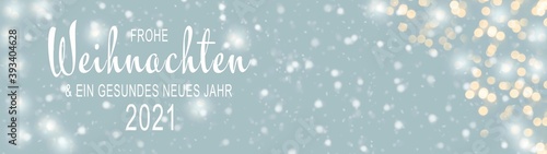 Frohe Weihnachten means Mer...