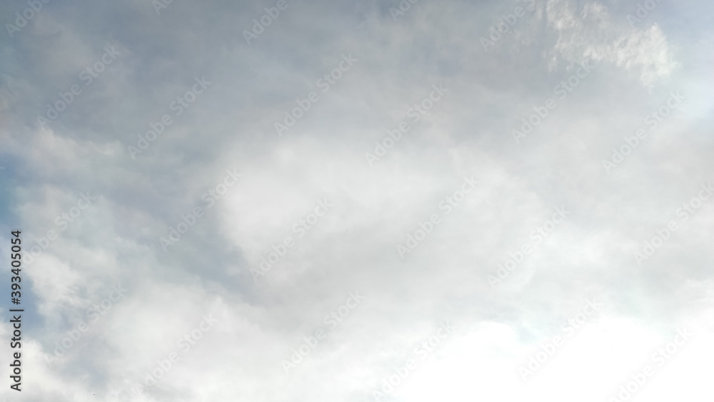 Black sky with white clouds in a bad weather. Black sky with white clouds in a bad weather.