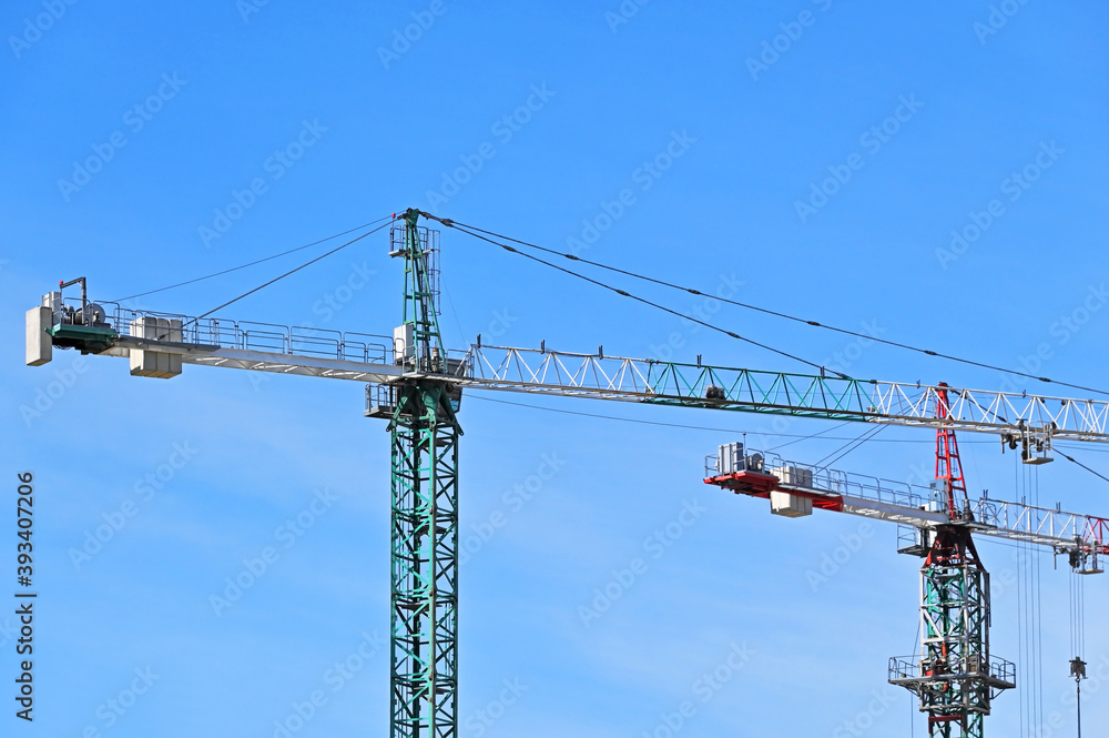 Construction tower crane