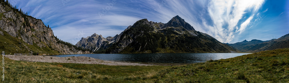 Tappenkarsee Panorama in Wagrein Tappenkarsee Panorama in Wagrein