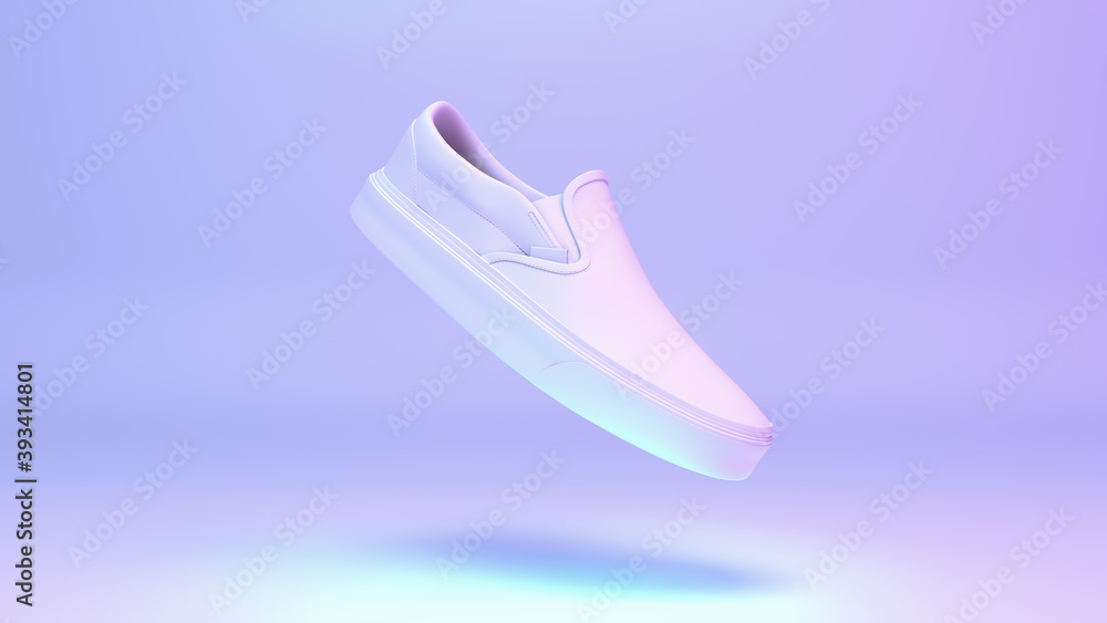 Minimal Background With Shoe Slip On Minimal Background With Shoe Slip On