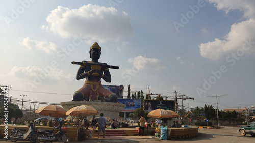 Lok Ta Dambong Kra Nhoung. Monument in Battambang. Cambodia. South-East Asia photo