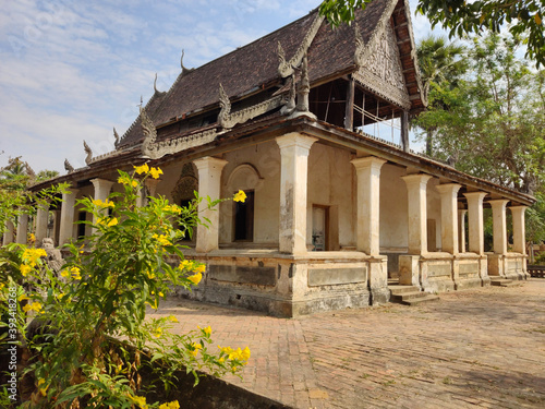 Old Buddhist temple Wat Samrong Knong. Battambang. Cambodia. South-East Asia