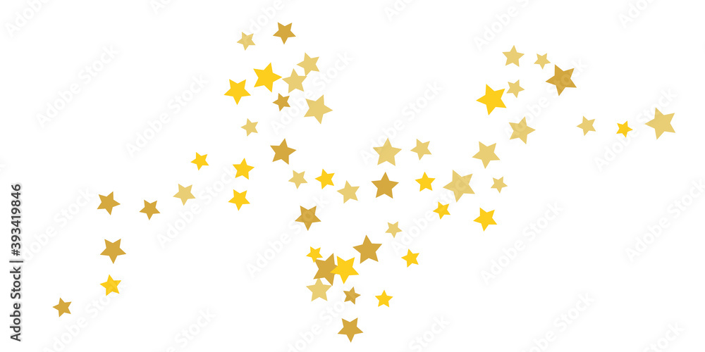 Star confetti. Star confetti.