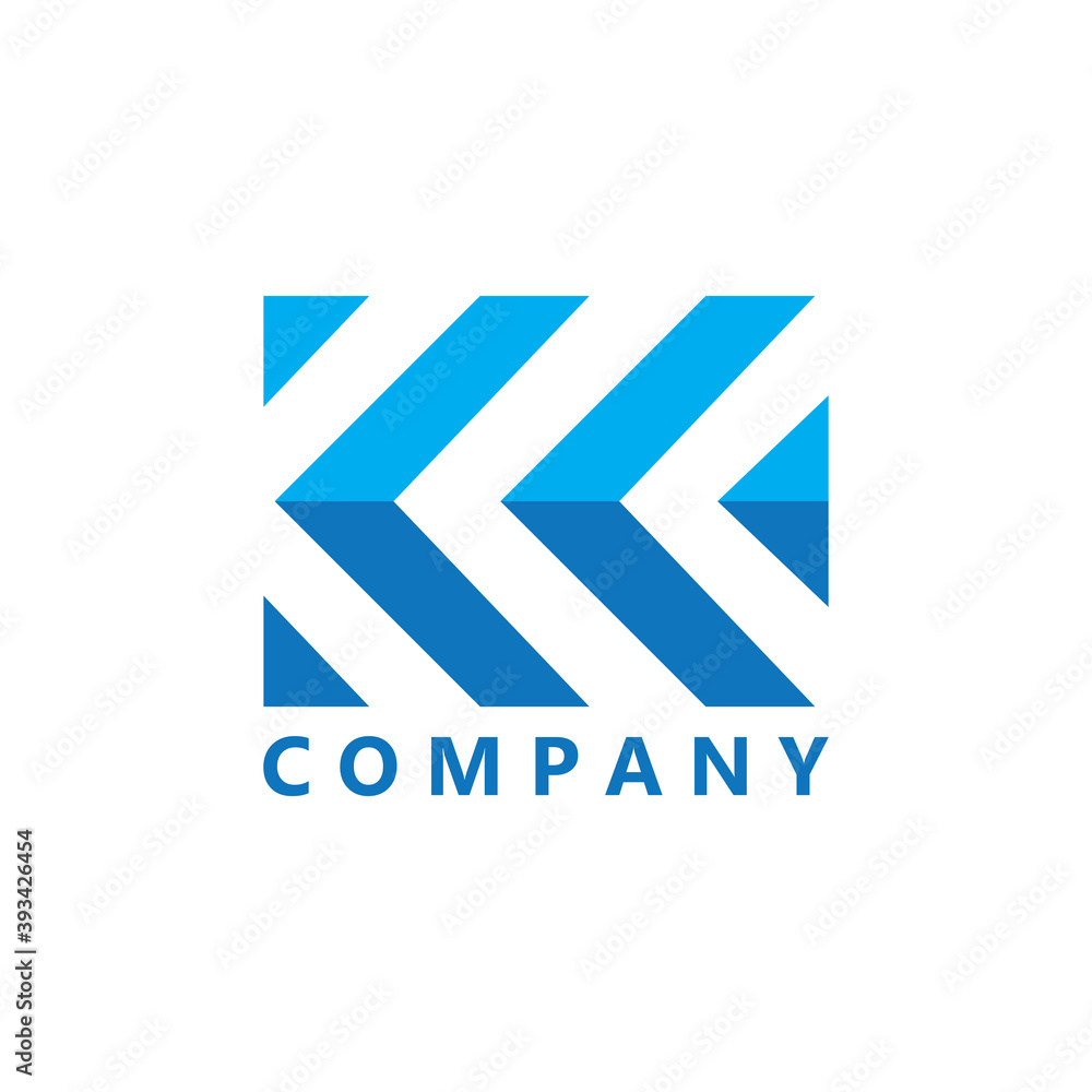 Abstract logo, with an outline style. suitable for all types of industries, brands, businesses, and others,