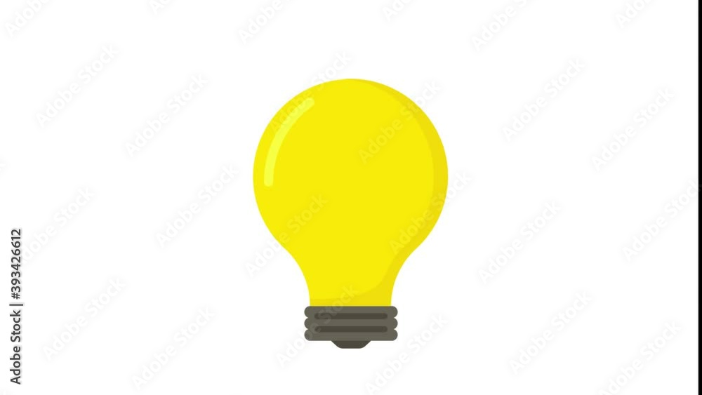 Idea light bulb symbol. Creative brain idea concept. Idea light bulb symbol. Creative brain idea concept.