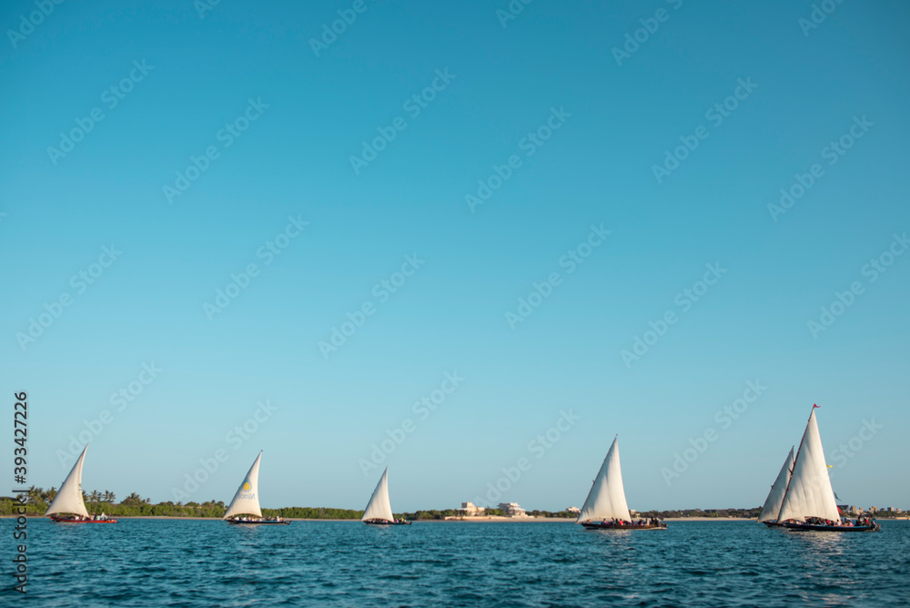 Fototapeta premium Sailboat regatta