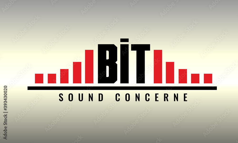 Classical music concerne logo Bit. Like audio wave