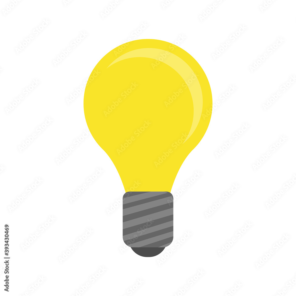 Light bulb icon. Vector illustration. Light bulb icon. Vector illustration.
