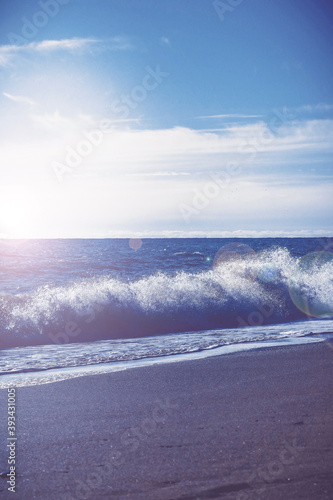Waves on the Beach