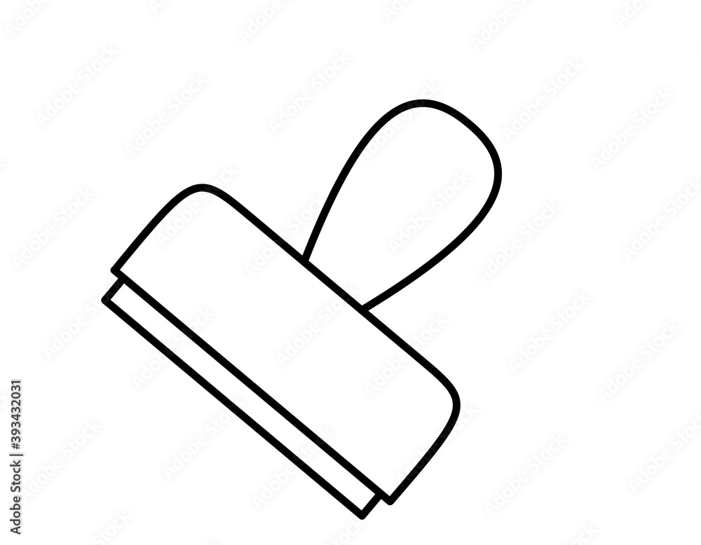 スタンプ斜め(線画) スタンプ斜め(線画)