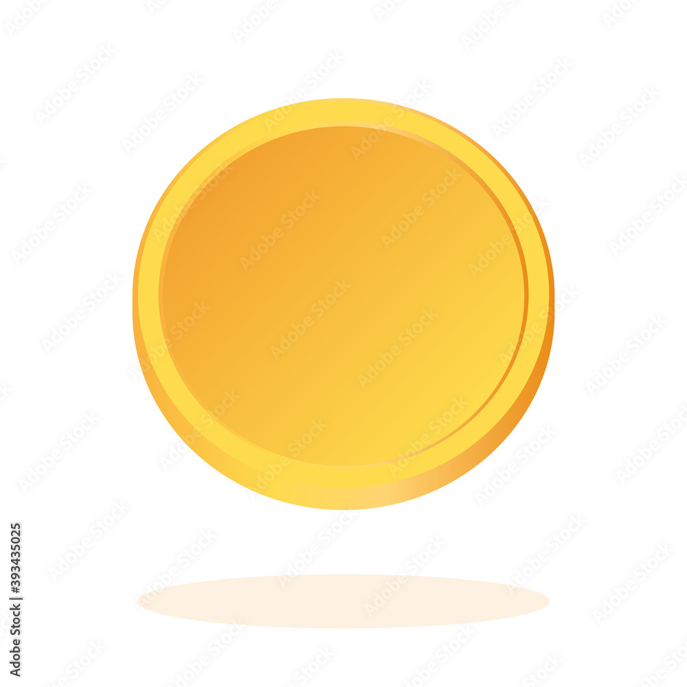 Set of rotating gold coins. 3d dollar coins. Golden money set. Set of rotating gold coins. 3d dollar coins. Golden money set.