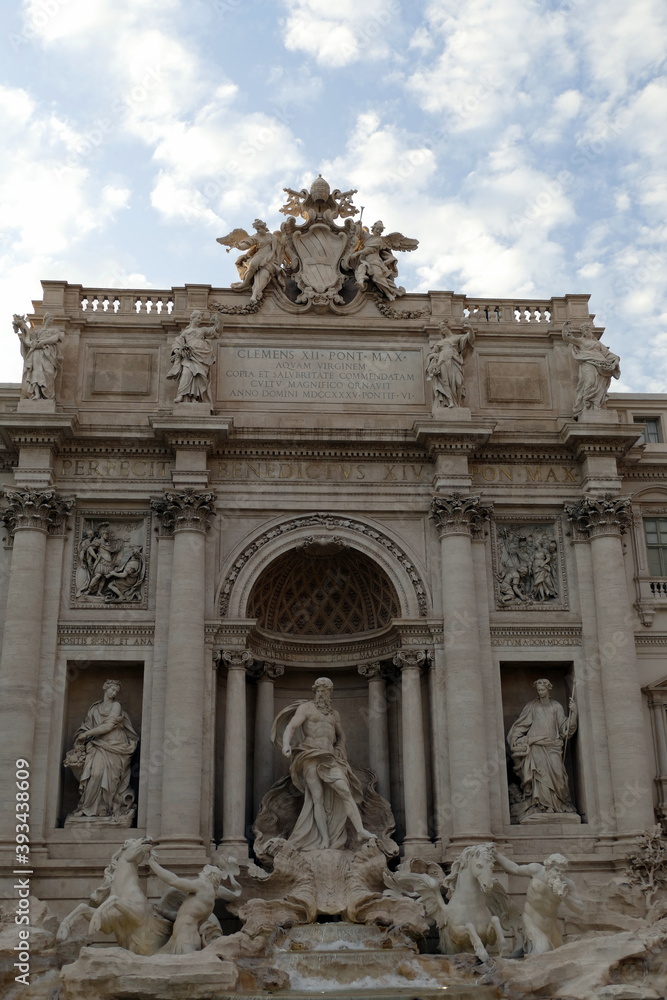 Trevi fountain,rome,italy