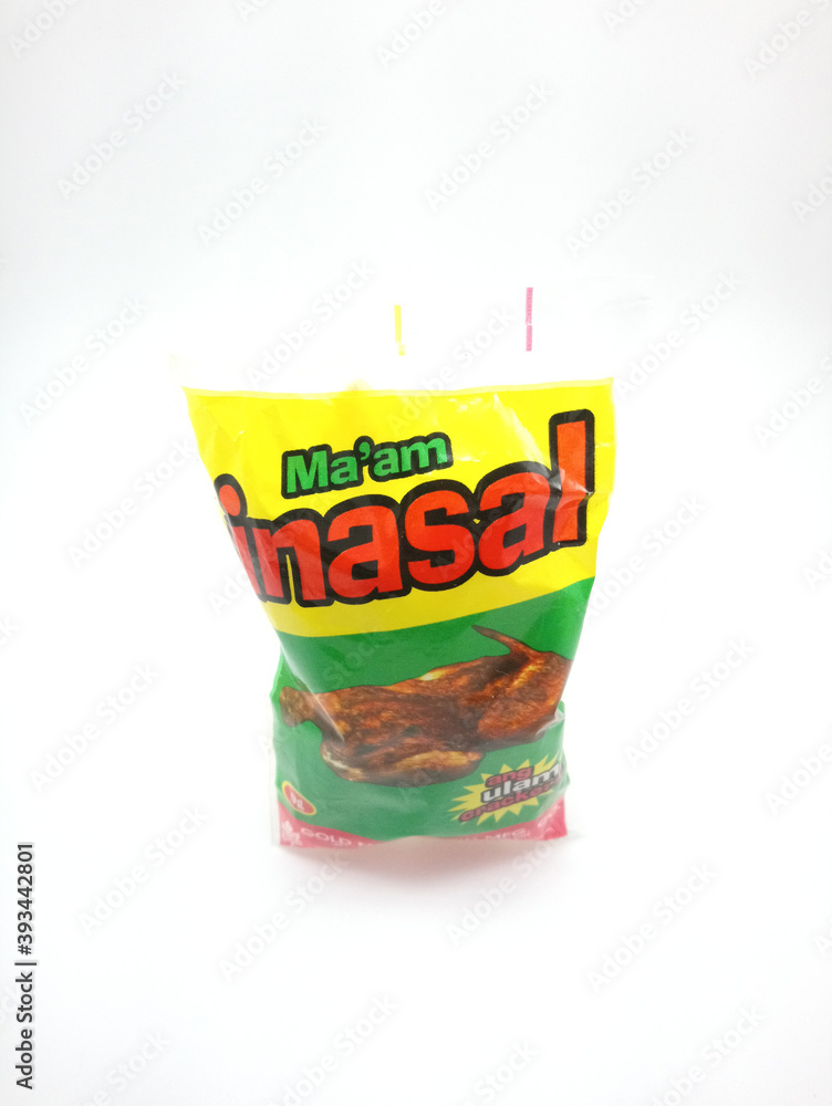 Maam inasal chicken crackers in Quezon City, Philippines Stock Photo