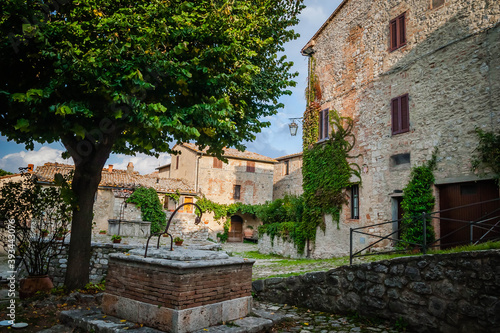 Ancient village in Tuscany, Italy