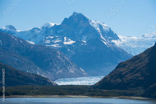 The southern coast of Chile presents a large number of fjords and fjord-like channels from the latitudes of Cape Horn