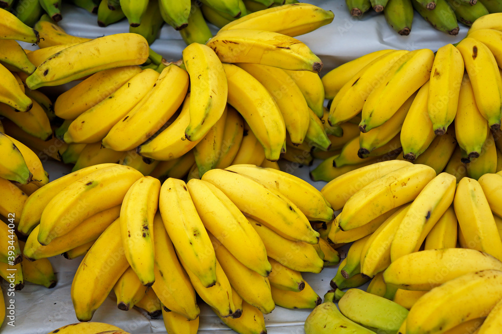 Bananas on marketplace in Ipanema neighborhood