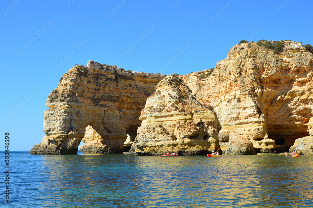 Piękna plaża w portugalii (Algarve)