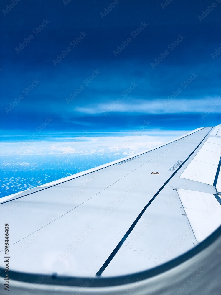 view from airplane window view from airplane window