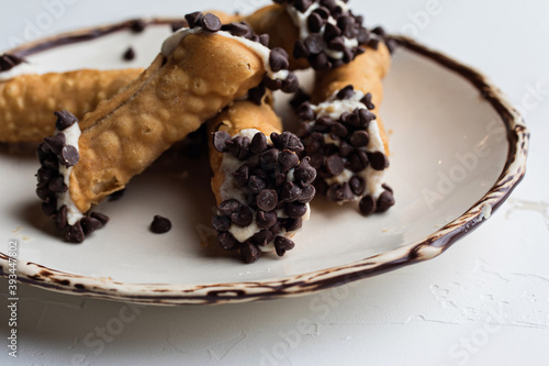 Chocolate Chip Cannoli