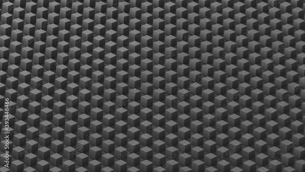 Cubes Moving Forward in Seamless Loop Cubes Moving Forward in Seamless Loop
