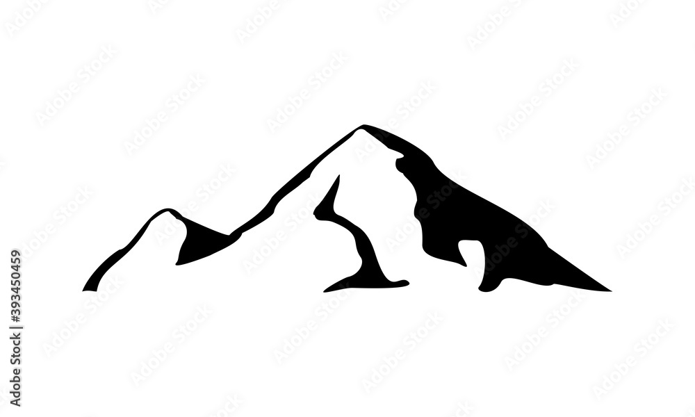 Mountain illustration vector design