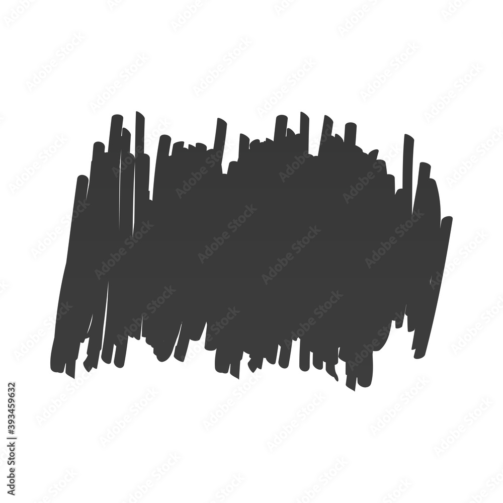 Fototapeta premium scribble stain abstract hand painted scratch