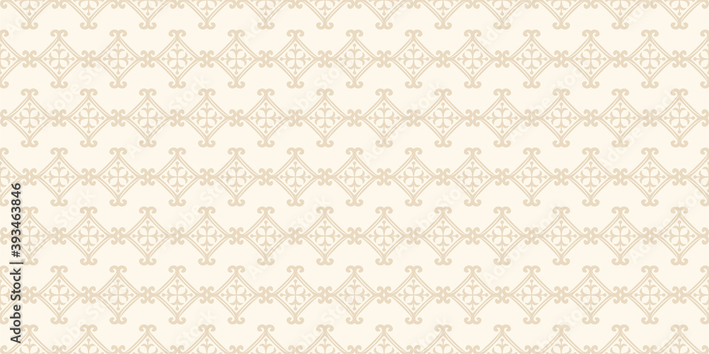 Ethnic beige background wallpaper seamless pattern