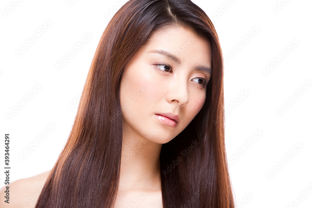 Portrait of attractive young woman Portrait of attractive young woman