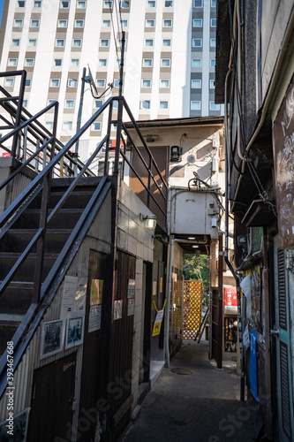 street view of Shibuya city in Tokyo