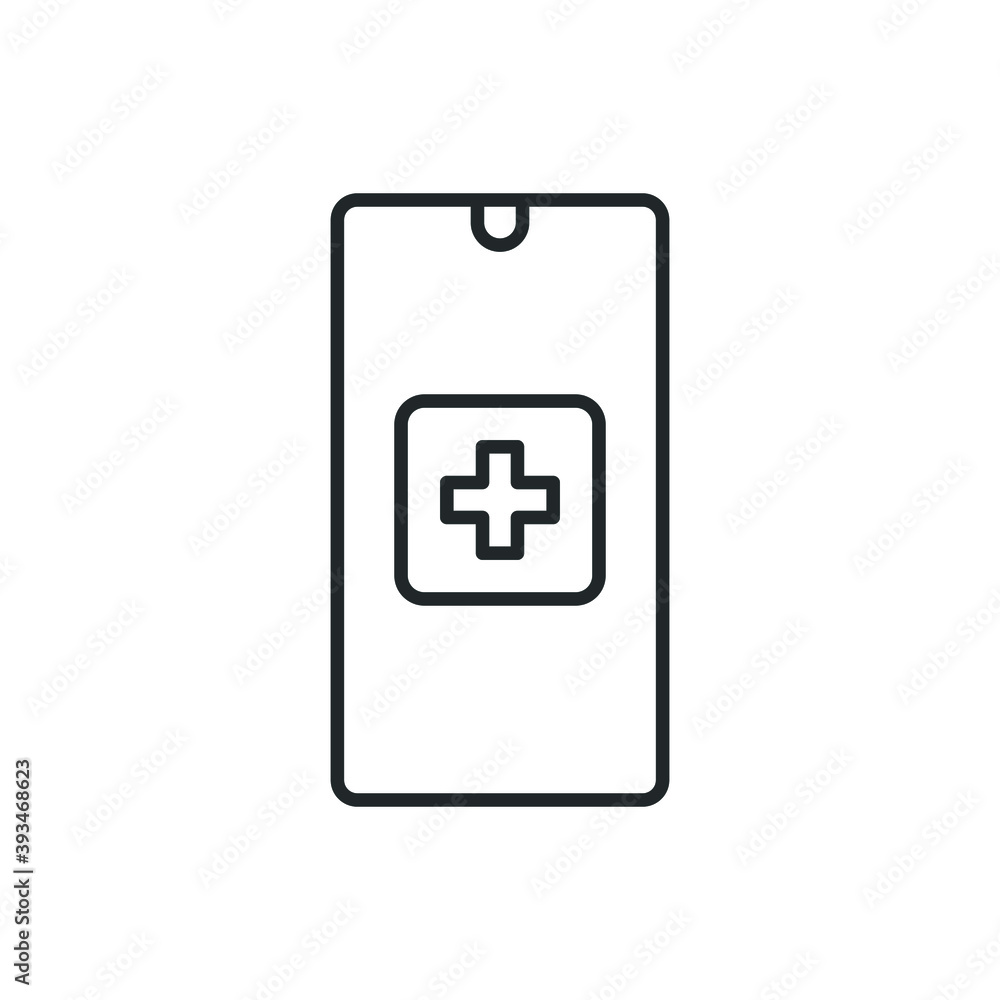 medical call icon vector illustration medical call icon vector illustration