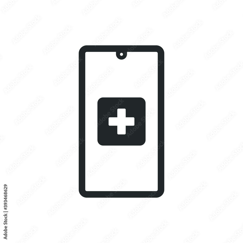 medical call icon vector illustration medical call icon vector illustration