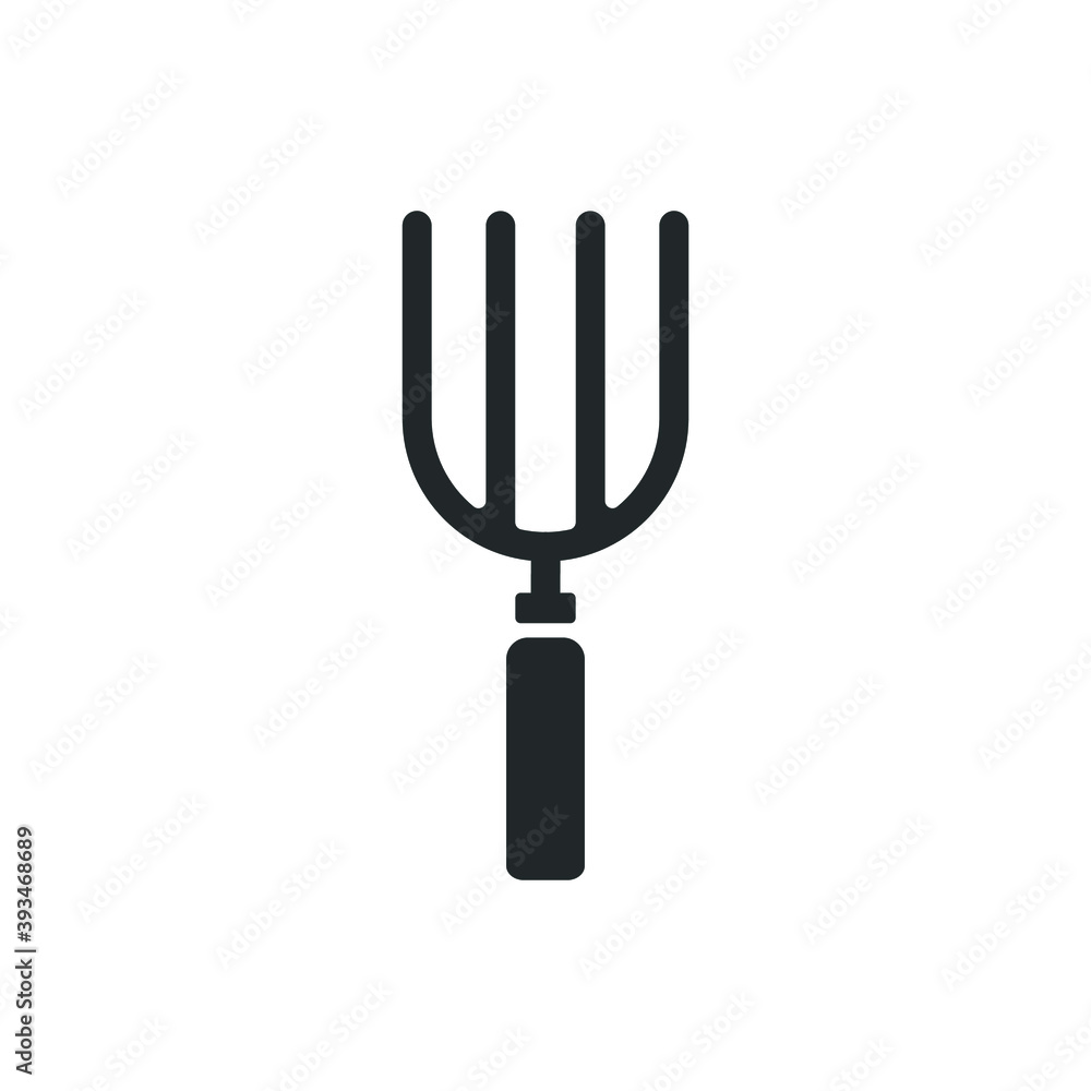 gardening fork icon vector illustration gardening fork icon vector illustration
