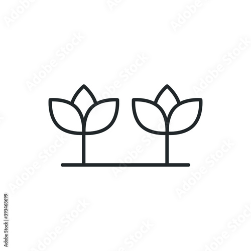 gardening, agriculture icon vector illustration