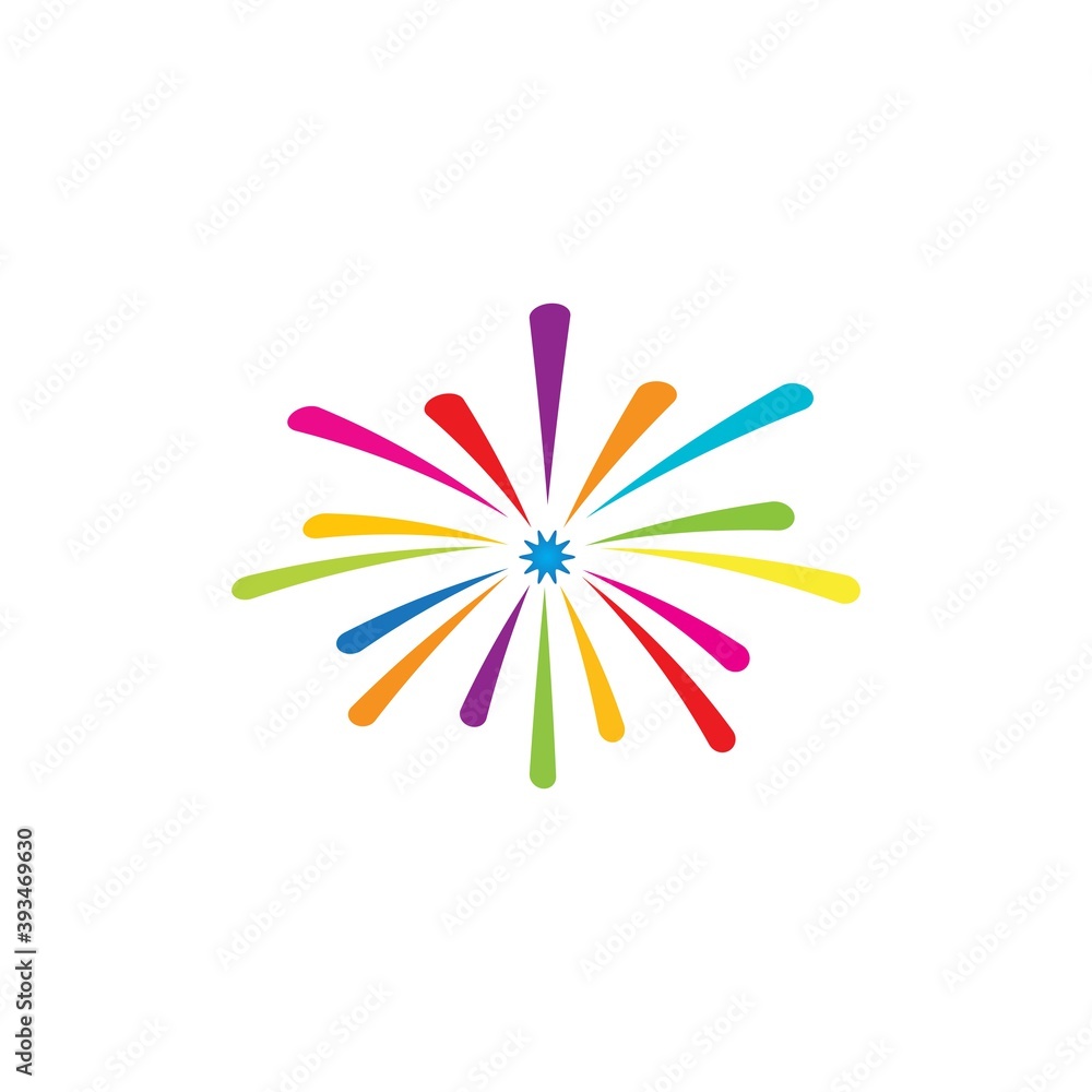 fireworks logo vector fireworks logo vector