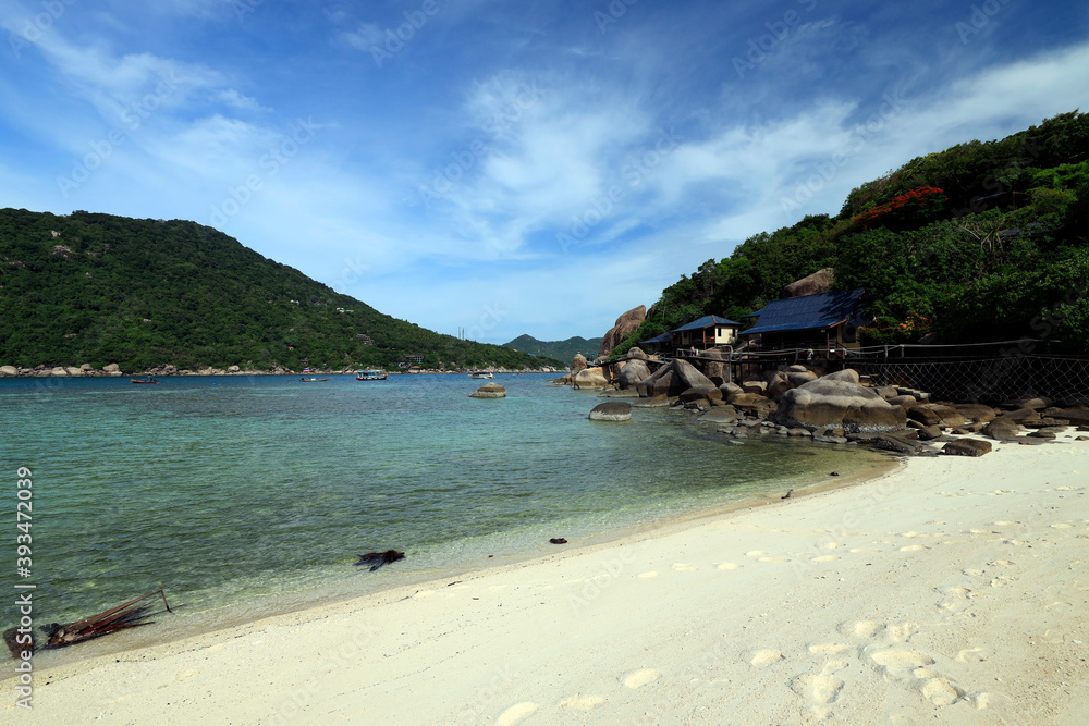 Fototapeta premium Koh Tao diving island in the Gulf of Thailand