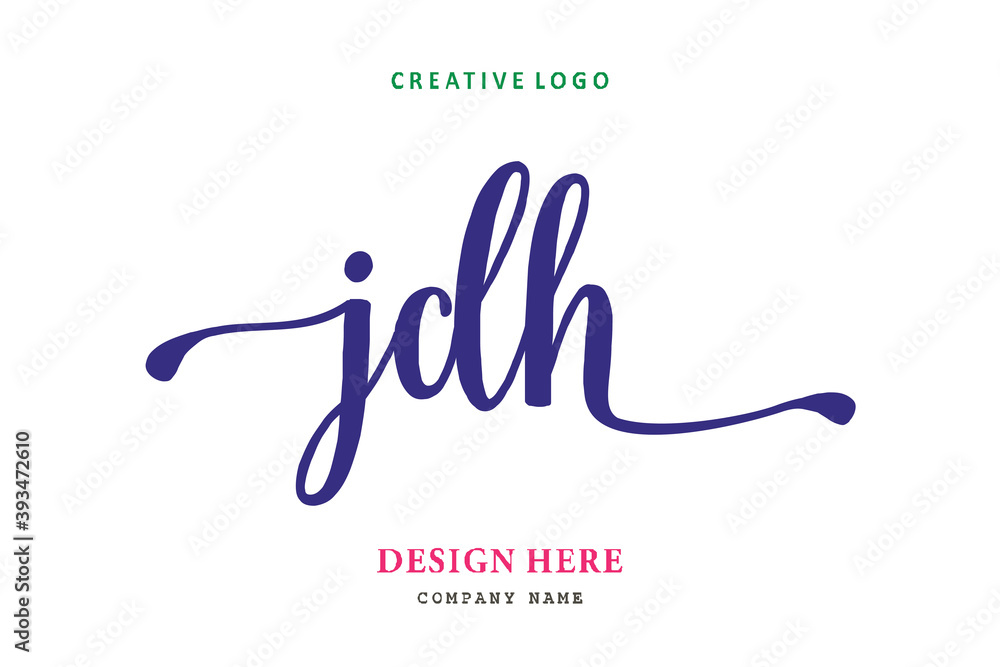 JDH lettering logo is simple, easy to understand and authoritative JDH lettering logo is simple, easy to understand and authoritative