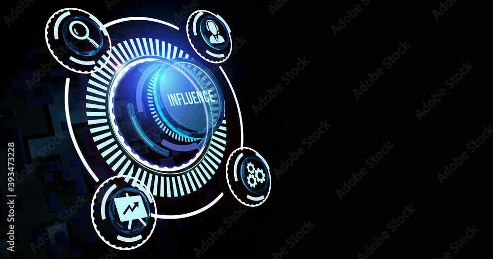 Internet, business, Technology and network concept. Influencer marketing concept Internet, business, Technology and network concept. Influencer marketing concept
