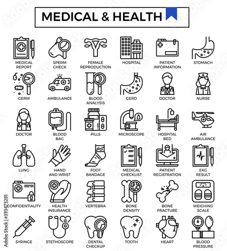 medical and health icon