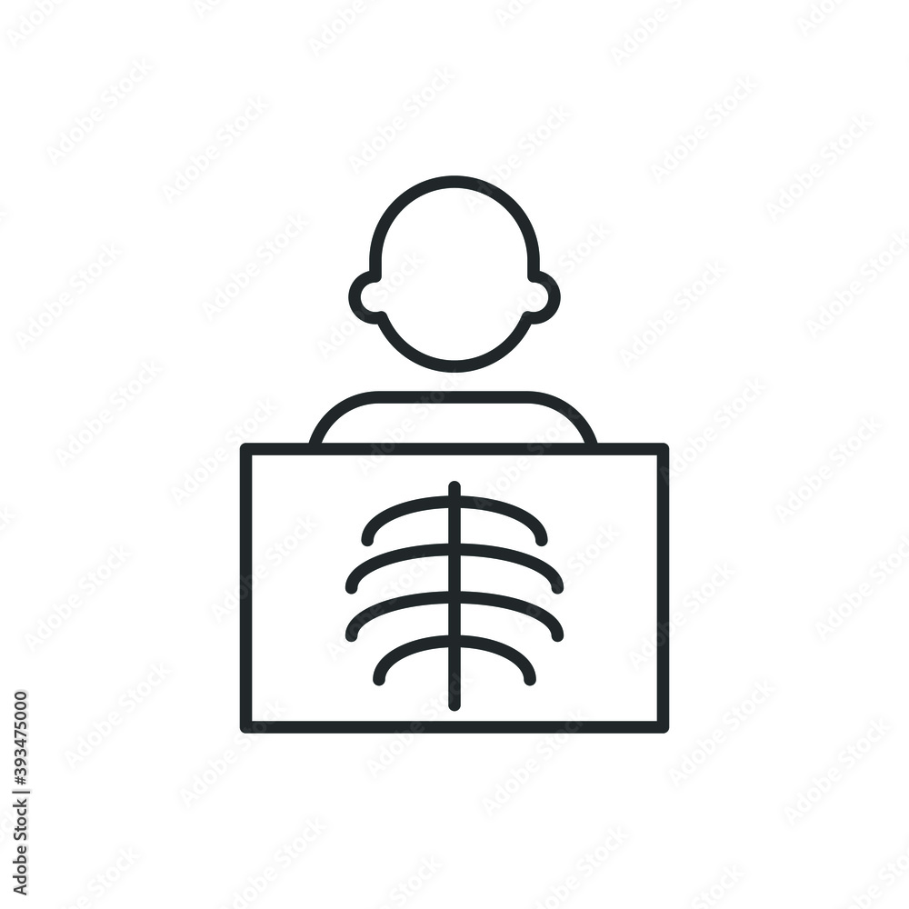 x ray icon vector illustration x ray icon vector illustration
